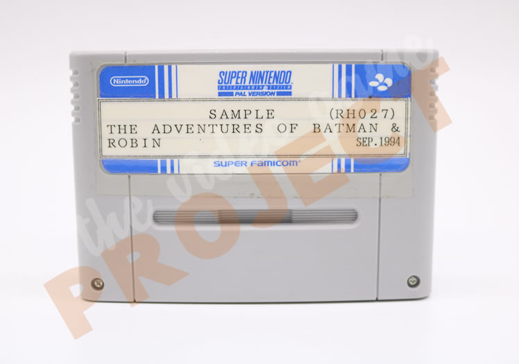 Adventures of Batman & Robin Prototype - Front