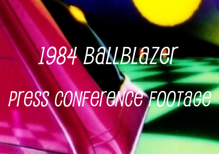 BallBlazer 1984 Press Conference Footage
