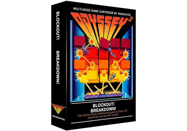 Blockout / Breakdown - Magnavox Odyssey 2