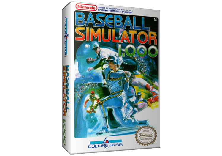 Baseball Similator 1000 - Nintendo Entertainment System
