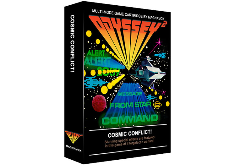 Cosmic Conflict - Magnavox Odyssey 2