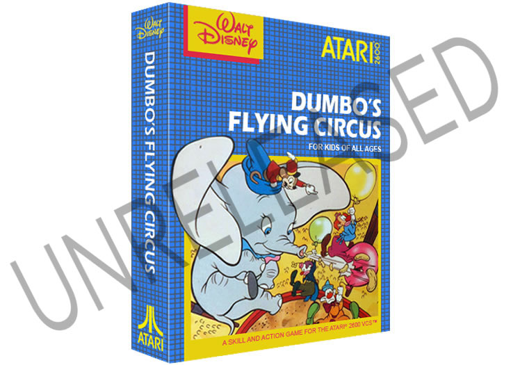 Unreleased Dumbos Flying Circus Prototype - Atari 2600