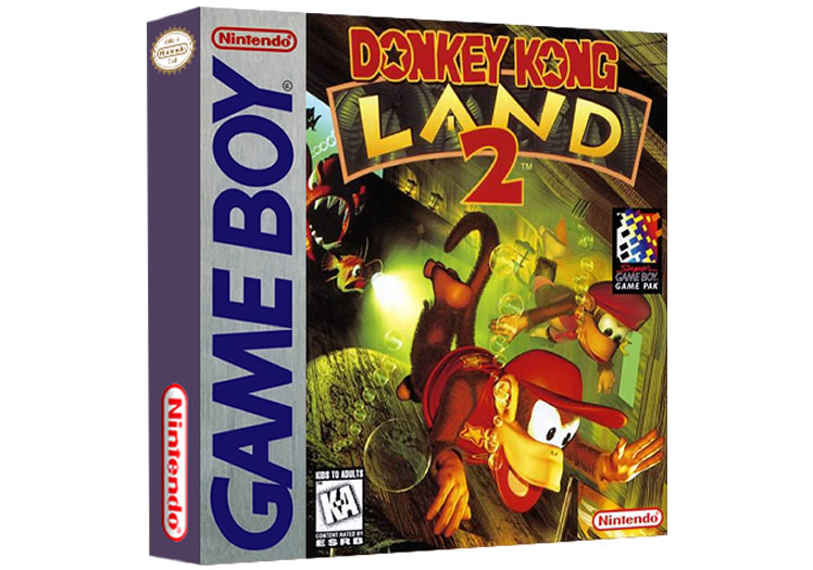 Donkey Kong Land 2 - Nintendo Game Boy