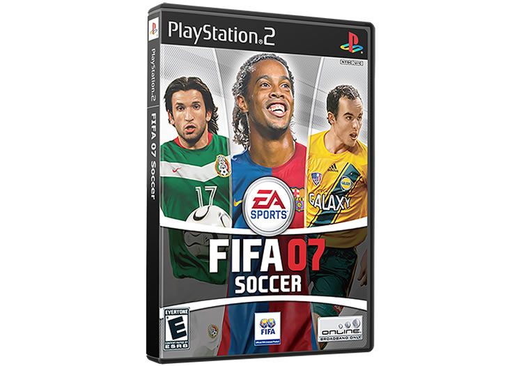 FIFA 07 Display Only Box Art - Playstation 2