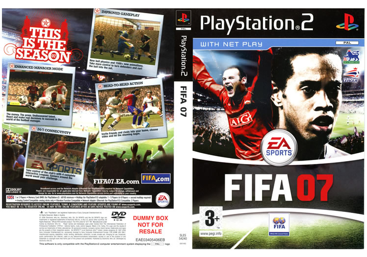 Fifa store 07 ps2