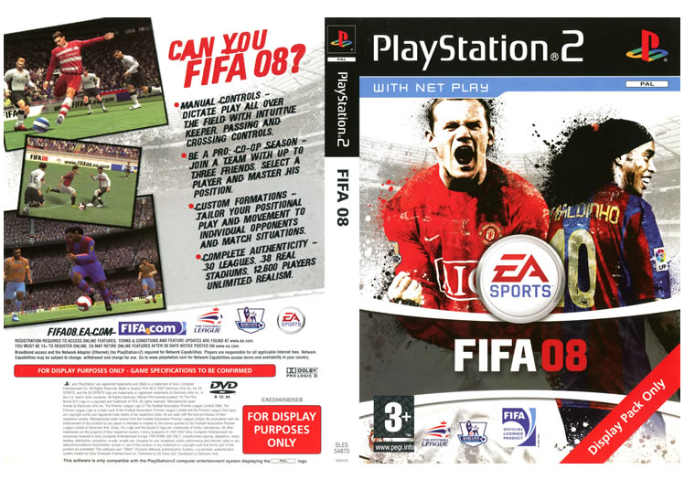 fifa 08 ps2