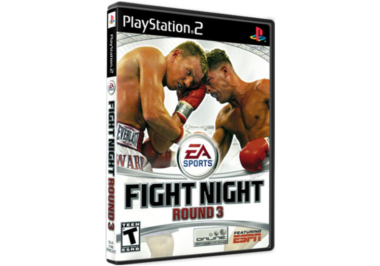 Fight Night Round 3 Display Only Box Art - Playstation 2