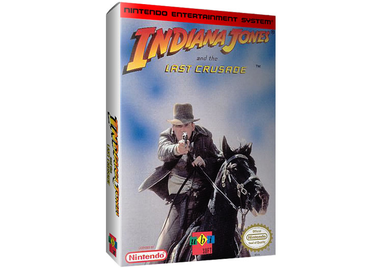 Indiana Jones Last Crusade Ubisoft - Nintendo Entertainment System