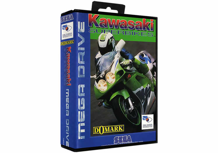 Kawasaki Superbike Challenge - Concept Cover Artwork Scan - Sega