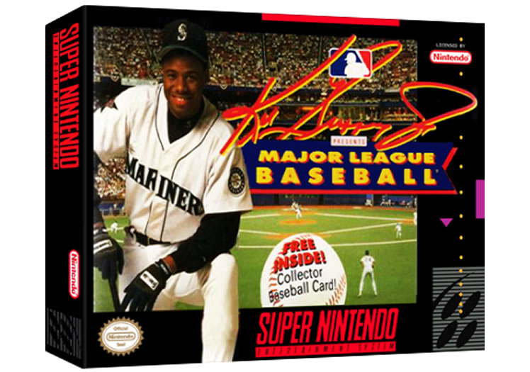 Ken Griffey Jr. Major League Baseball  - Super Nintendo