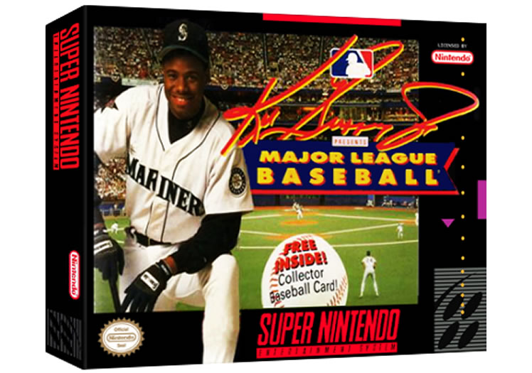 Ken Griffey Jr. Presents Major League Baseball - Super Nintendo - Complete