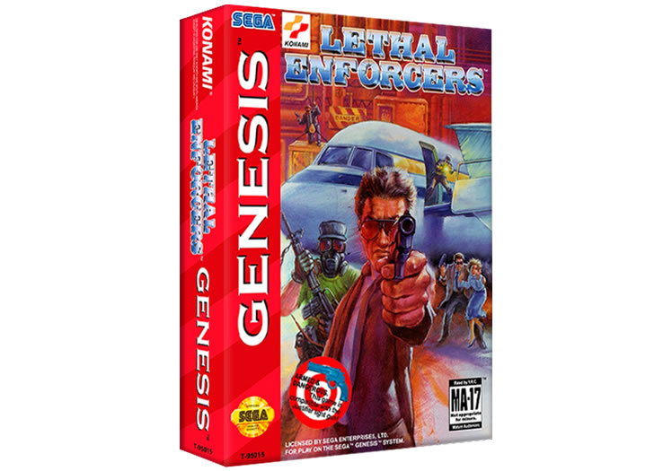 Lethal Enforcers - Sega Mega Drive