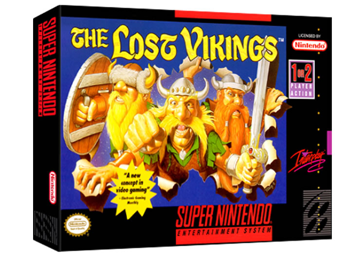 the lost vikings snes