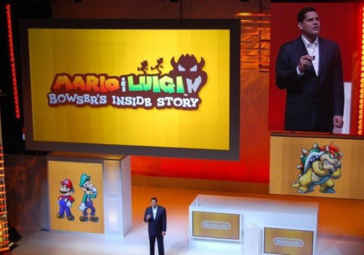 Mario & Luigi - Bowser's Inside Story  - E3 2009 Reveal