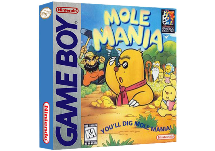 Mole Mania - Nintendo Game Boy