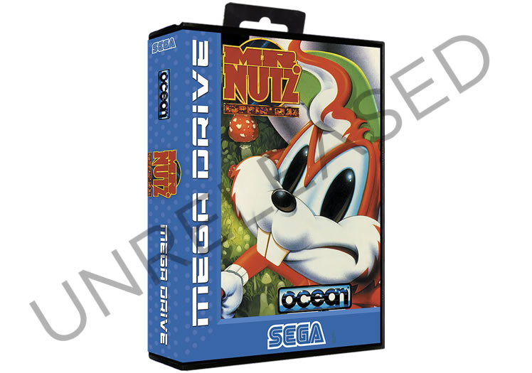 Unreleased Mr. Nutz 2 - Sega Mega Drive Prototype