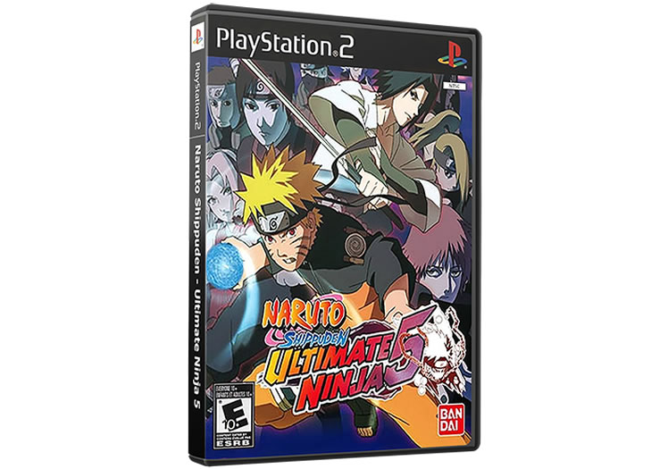 NARUTO SHIPPUDEN: ULTIMATE NINJA 5 (PS2 Game) Playstation 2 A