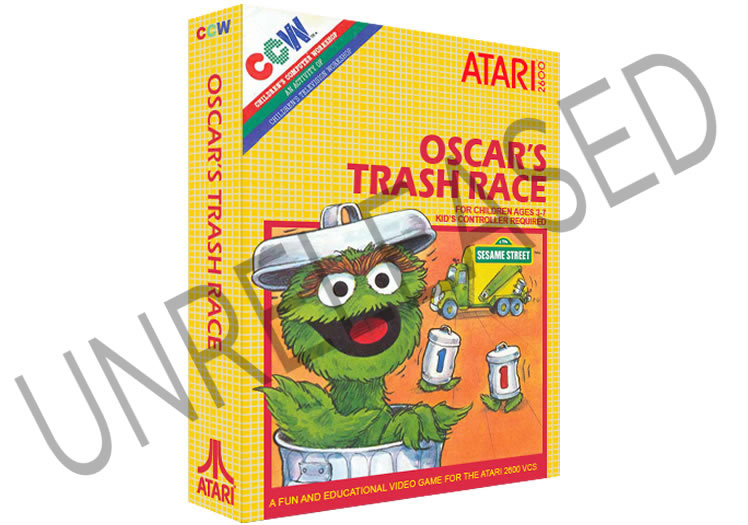 Unreleased Oscar's Thrash Race Prototype - Atari 2600