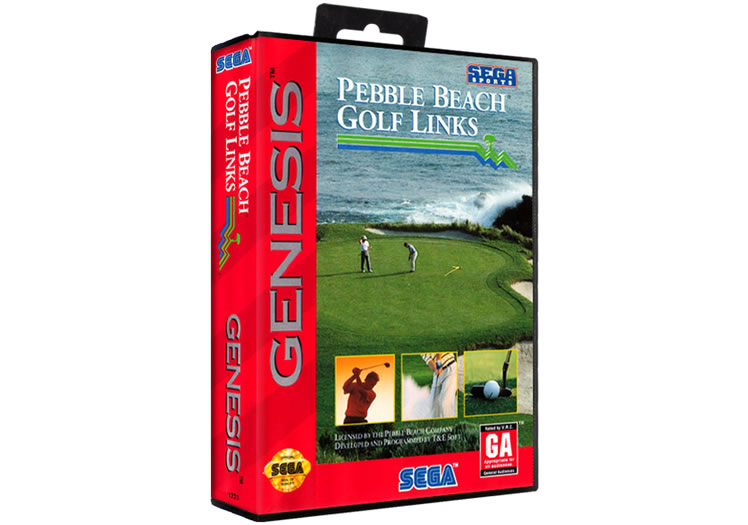 Pebble Beach Golf Links - Sega Mega Drive
