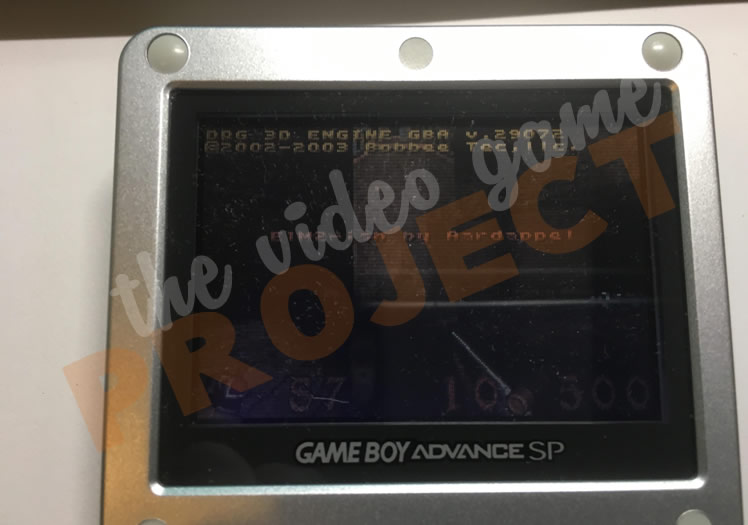 Quake Prototype - Game Boy Advance - In Game Screen