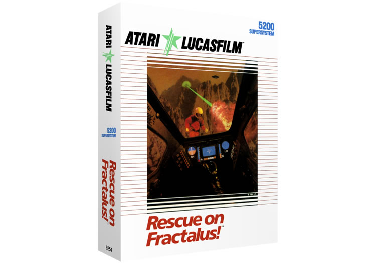 Rescue On Fractalus - Atari 5200