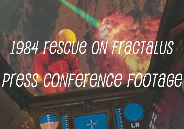 Rescue On Fractalus 1984 Press Conference Footage