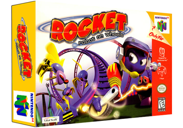 Rocket - Robot on Wheels - Nintendo 64