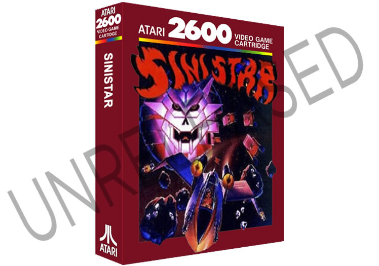 Unreleased Sinistar Prototype - Atari 2600