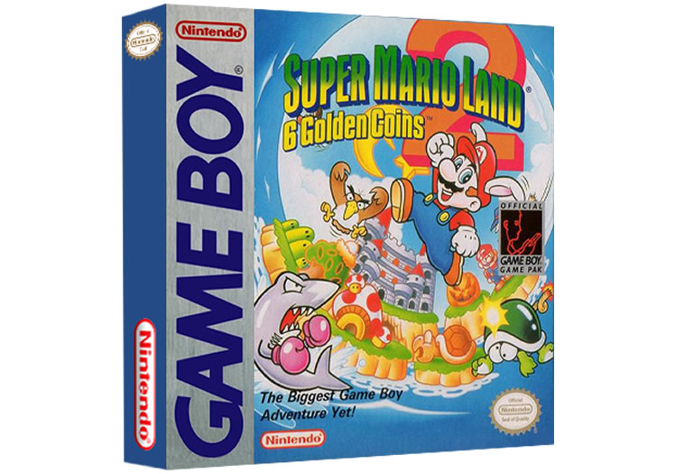 Super Mario Land 2 - 6 Golden Coins - Game Boy