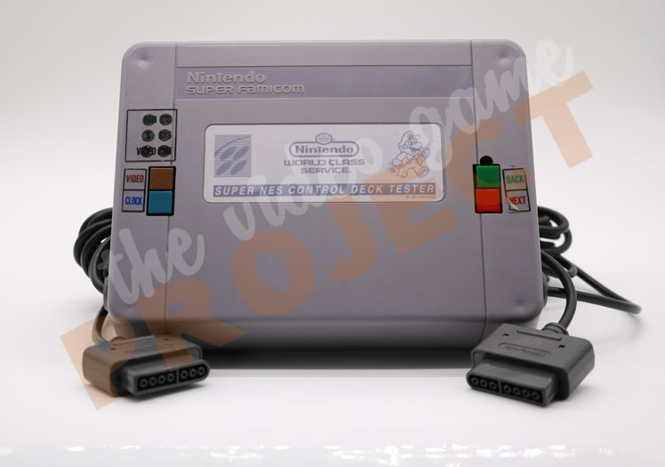 Super NES Control Deck Tester Front