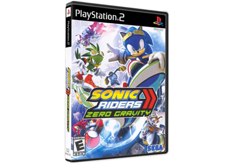Sonic Riders Zero Gravity Display Only Box Art - Playstation 2