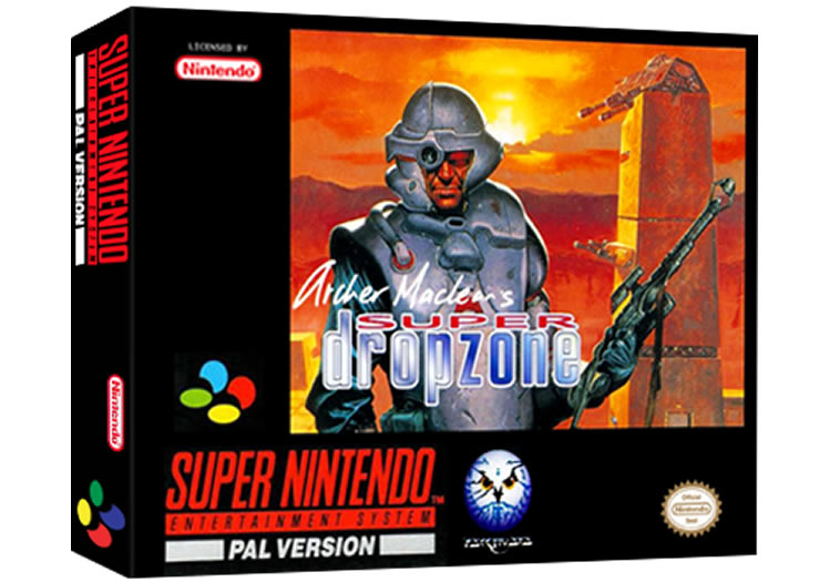 Super Dropzone - Super Nintendo