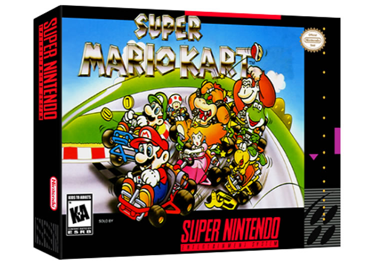 Super Mario Kart - Super Nintendo