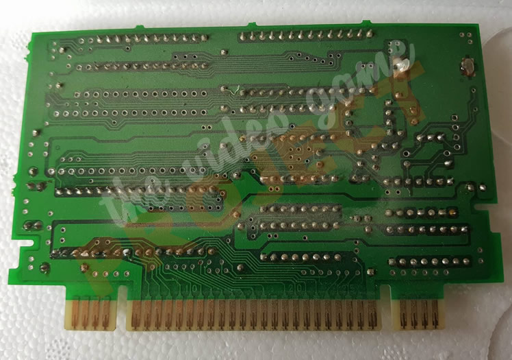 Super Mario Kart Prototype - PCB Back - Very Dusty