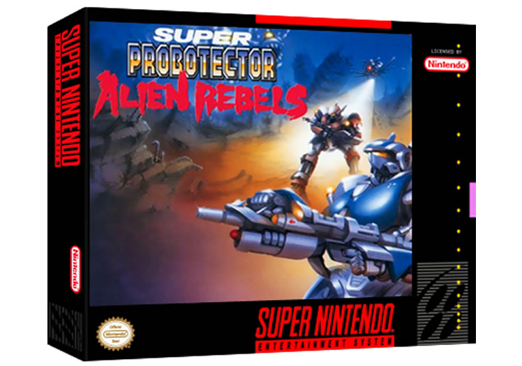 Contra  Probotector para NES (1988)