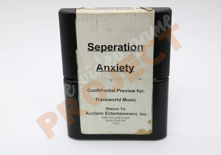 Seperation Anxiety Prototype - Front