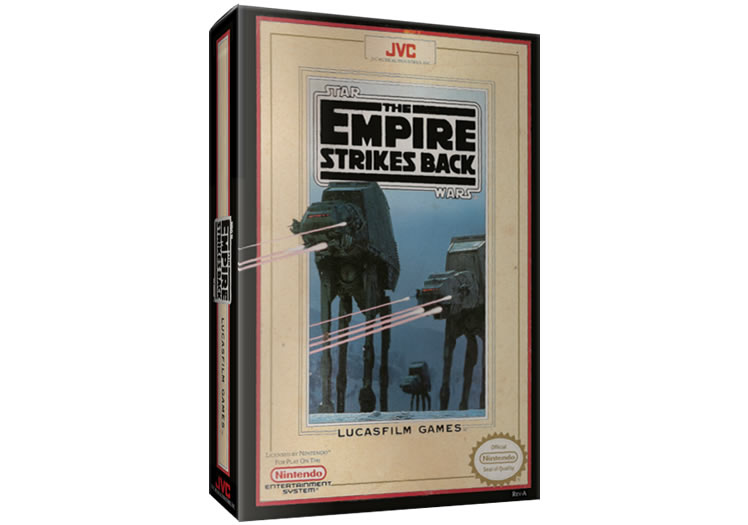 Star Wars - Empire Strikes Back - Nintendo Entertainment System