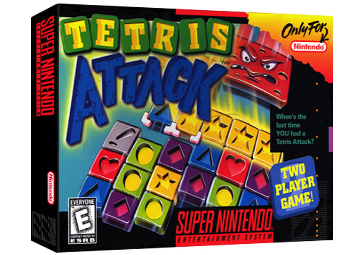 Tetris Attack - Super Nintendo