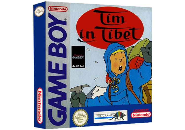 Tintin Au Tibet - Game Boy