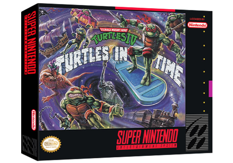 Turtles I.V. - Turtles In Time - Super Nintendo