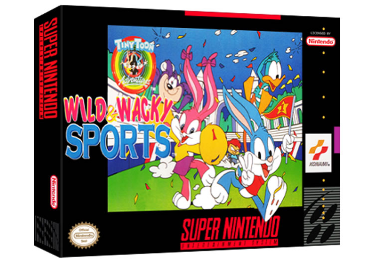 Tiny Toons Adventures - Wild And Wacky Sports - Super Nintendo