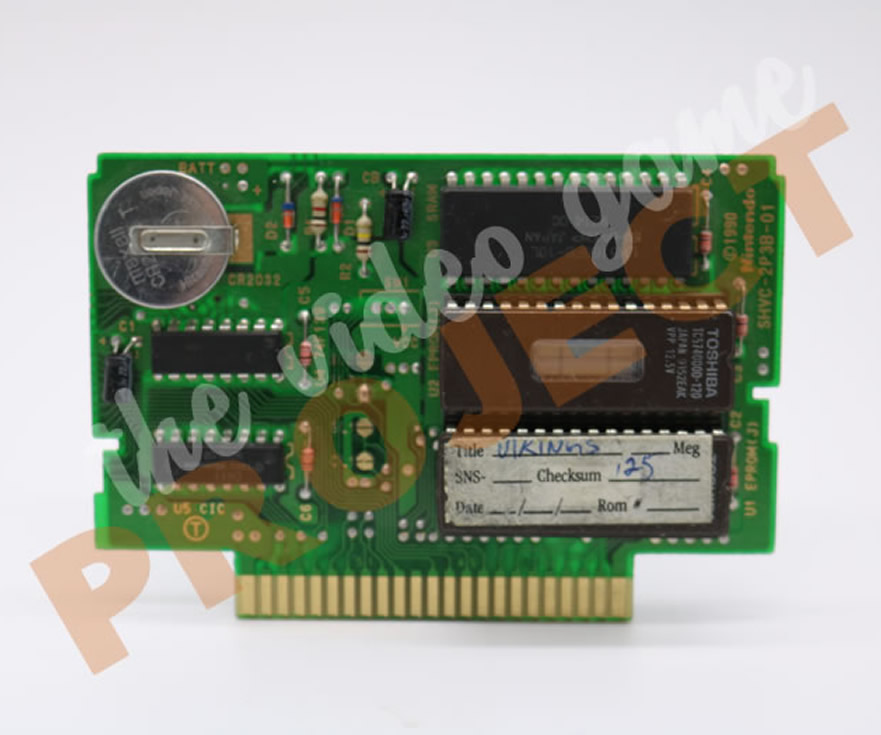 The Lost Vikings - Super Nintendo - PCB