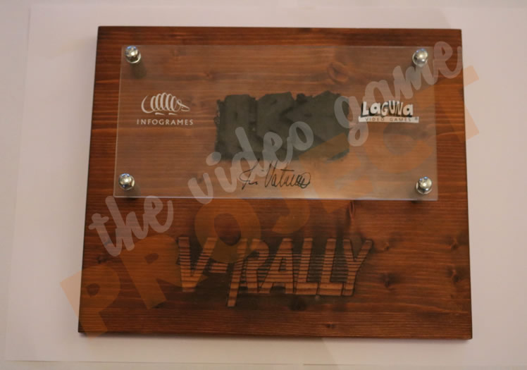 V-Rally Press Kit - Plaque Front
