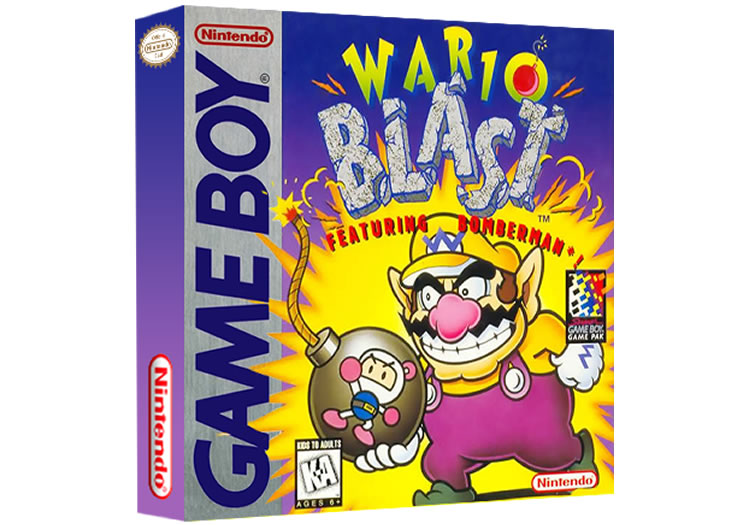 Wario Blast - Featuring Bomberman! - Game Boy