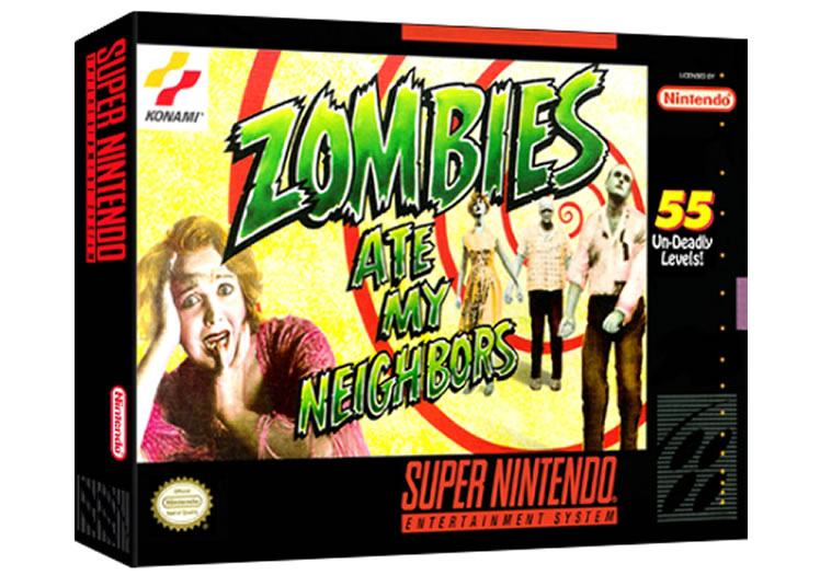 Zombies Ate My Neighbors - Super Nintendo