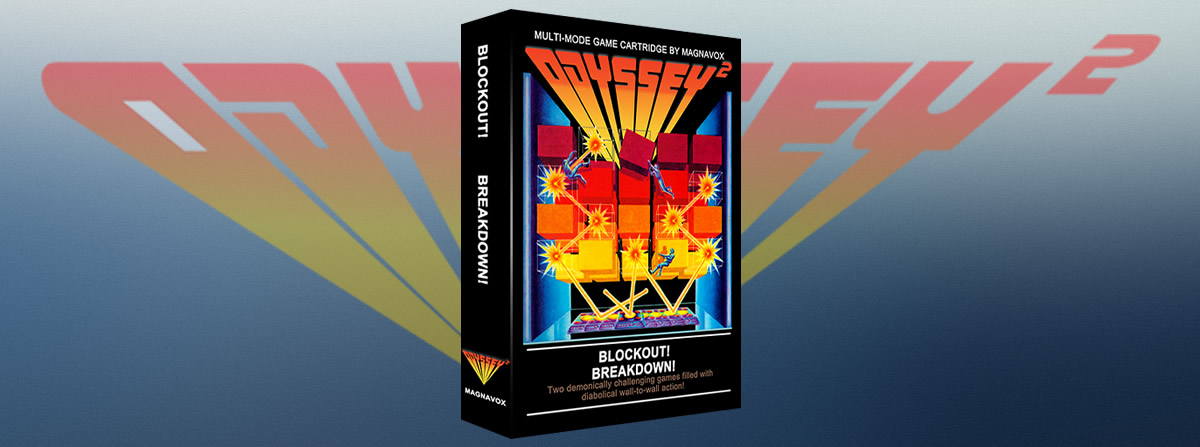 Blockout / Breakdown - Magnavox Odyssey 2
