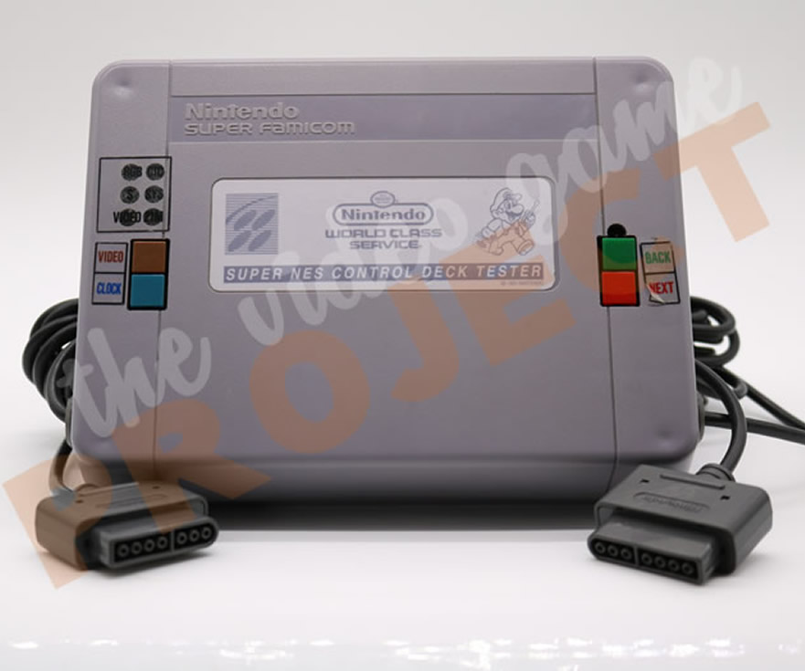 Front - Super Nintendo - Control Deck Tester
