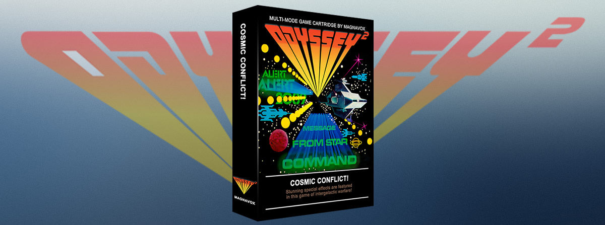 Cosmic Conflict - Magnavox Odyssey 2