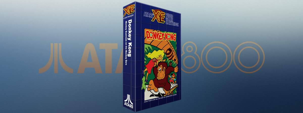 Donkey Kong Atari 800