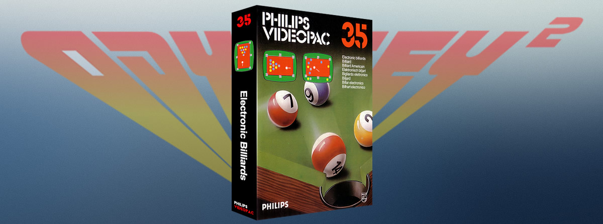 Electronic Billards - Magnavox Odyssey 2
